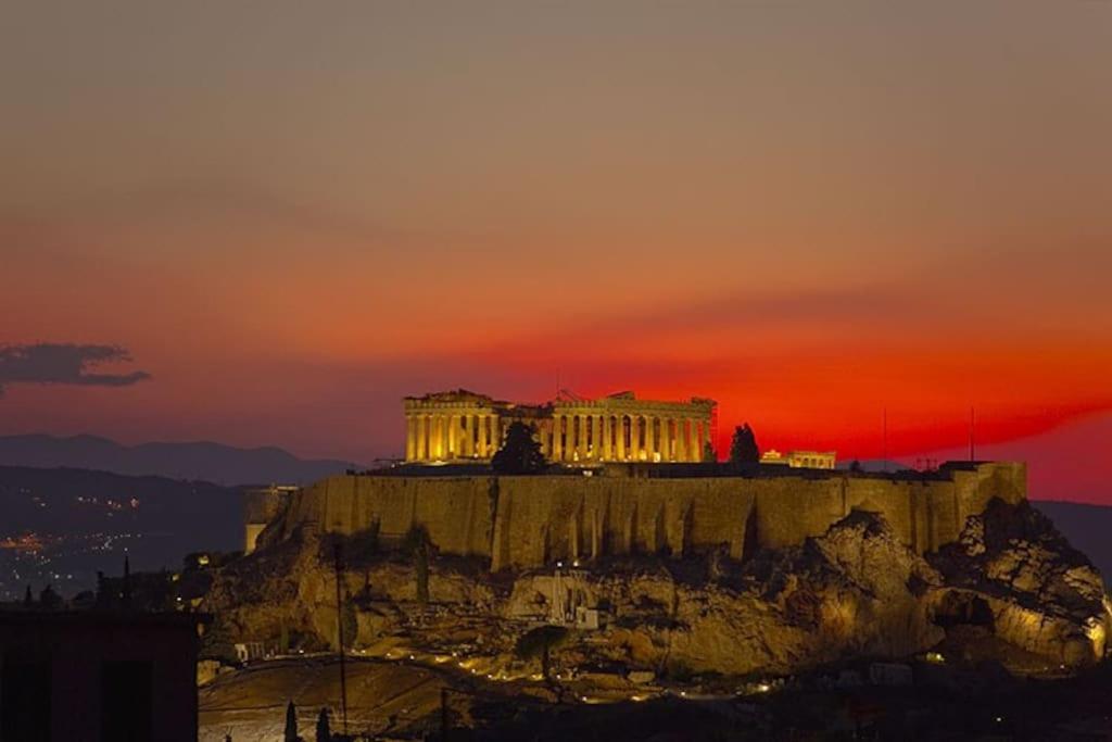 Touristic Center&Acropolis View Leilighet Athen Eksteriør bilde